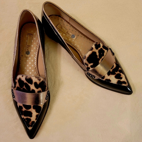 Boden Animal Print Flats size 40 - Picture 2 of 7